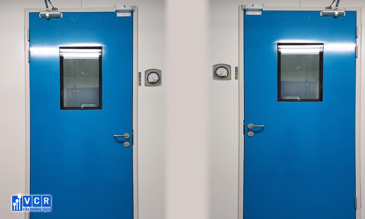 Install Cleanroom Steel Door