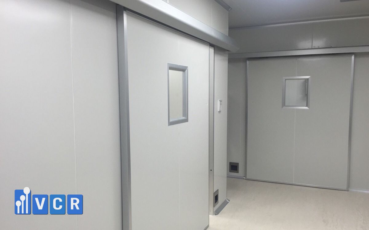 Lead doors for X-ray rooms