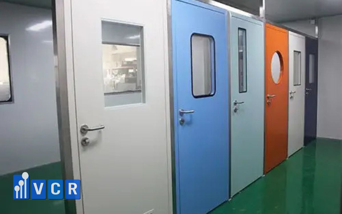 Clean room door applications by industry