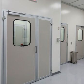 Cửa panel PU và ứng dụng trong kho sạch