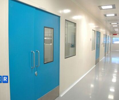 Gioăng tự hạ cửa phòng sạch: Làm kín khe chân, giảm ma sát