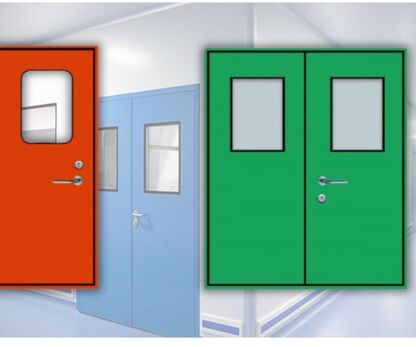 Technical standards for fireproof clean room doors