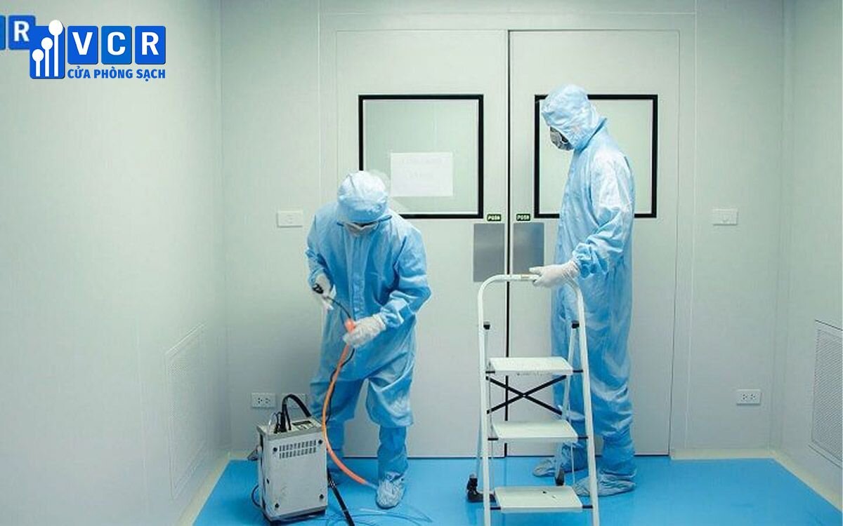 Các bước bảo trì cửa phòng sạch hiệu quả