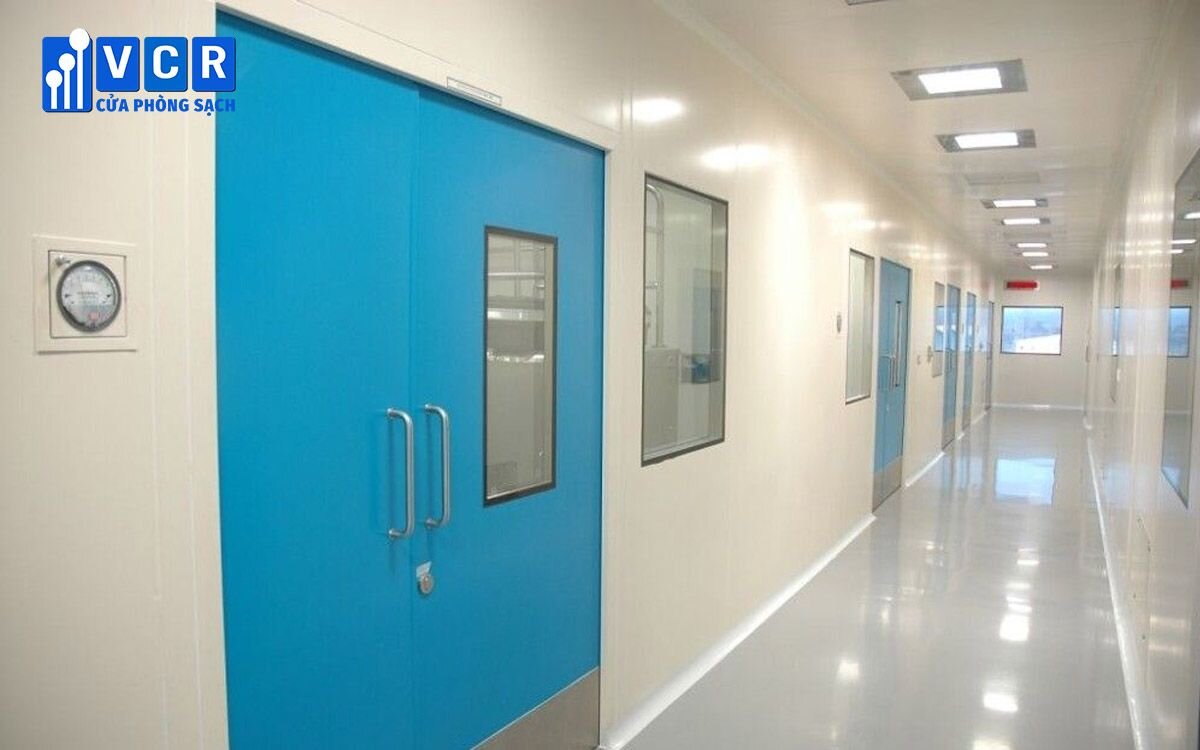 Lựa chọn cửa phù hợp với tường phòng sạch