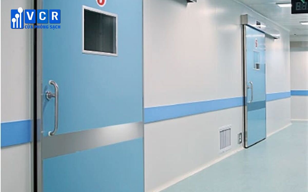Lắp đặt cửa tự động phòng sạch
