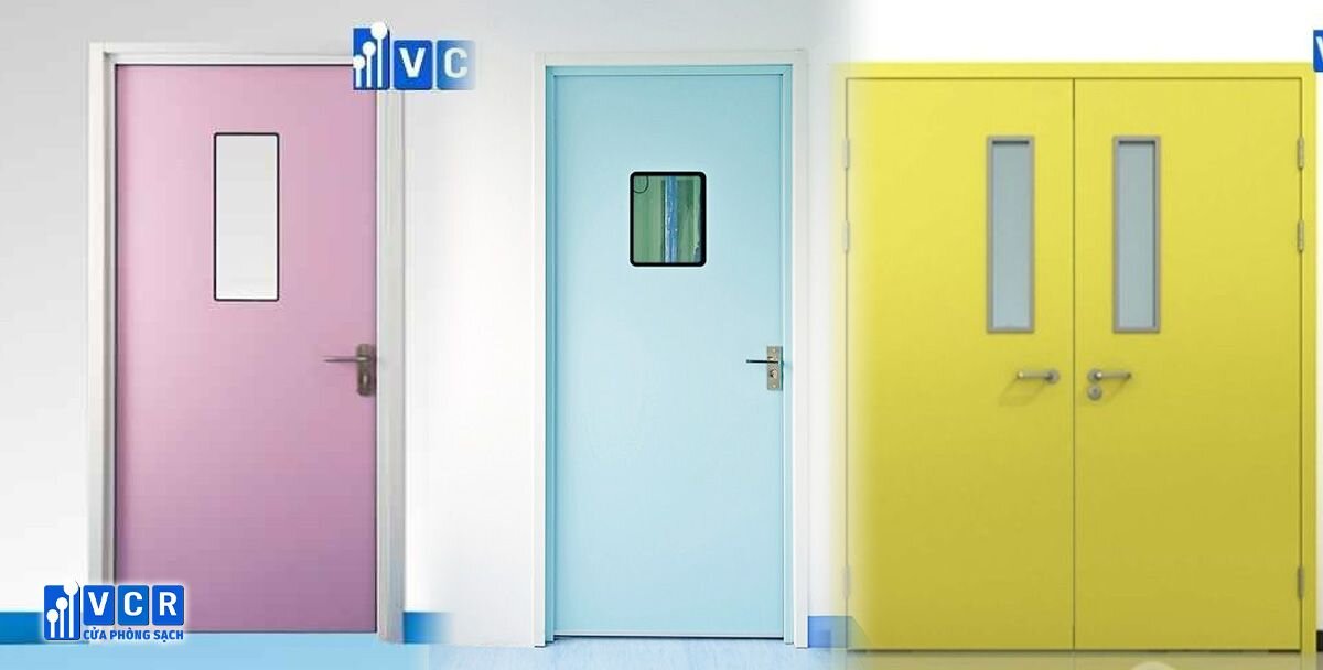 Màu sắc cửa bệnh viện